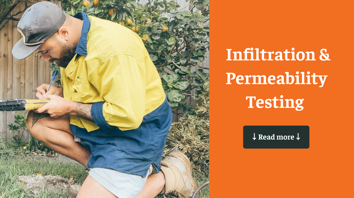 Infiltration & Permeability Testing | Fast Council-Compliant Soil Reports | Ideal Geotech