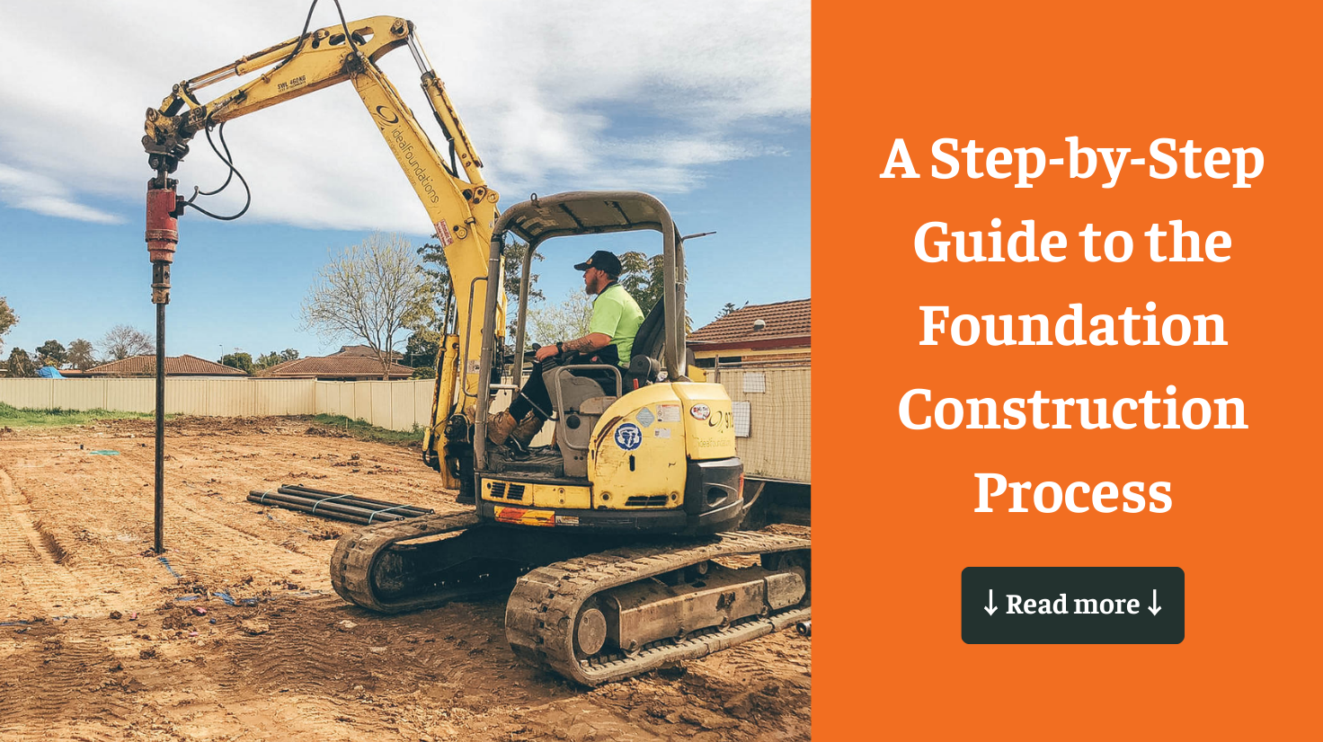 A Step-by-Step Guide to the Foundation Construction Process