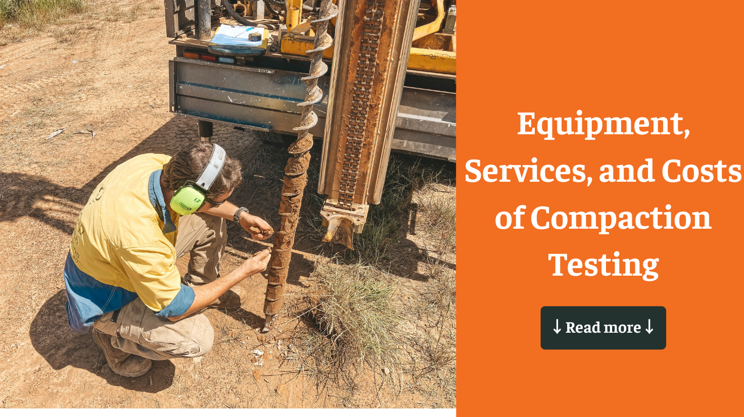 Equipment, Services, and Costs of Compaction Testing