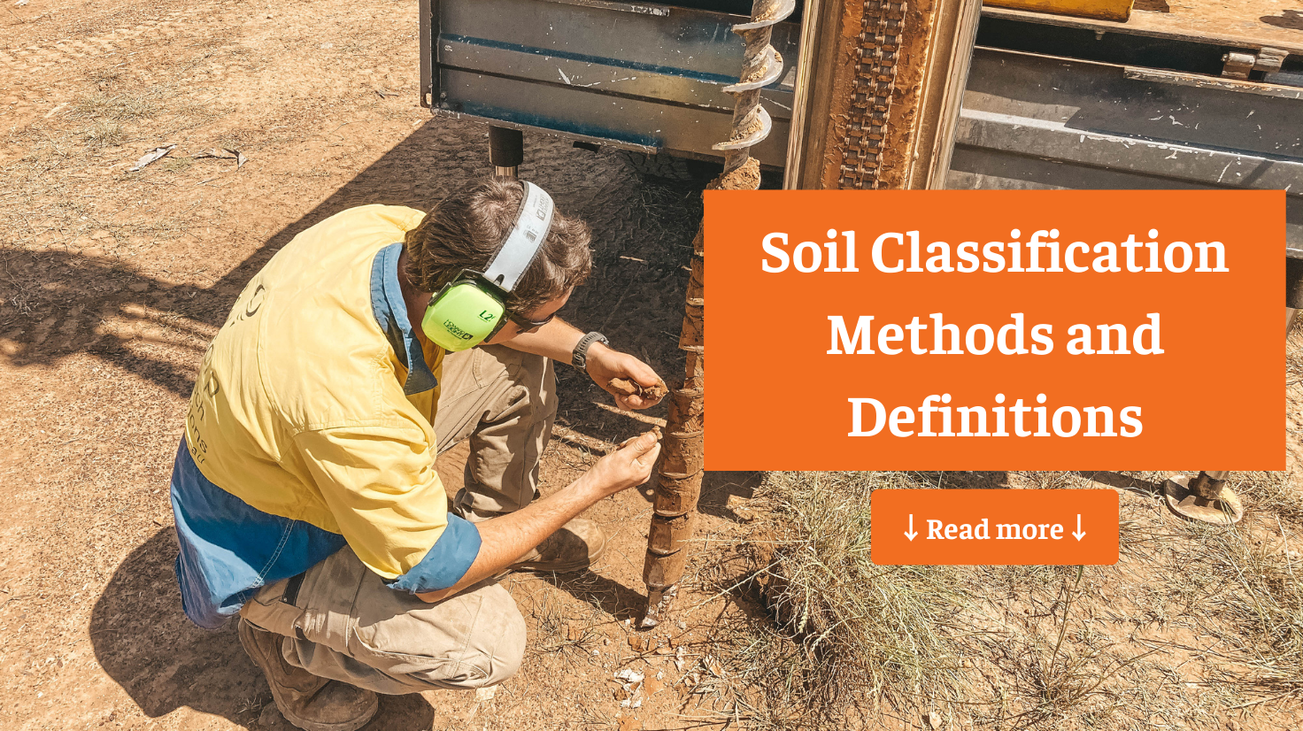 Soil Classification Methods and Definitions