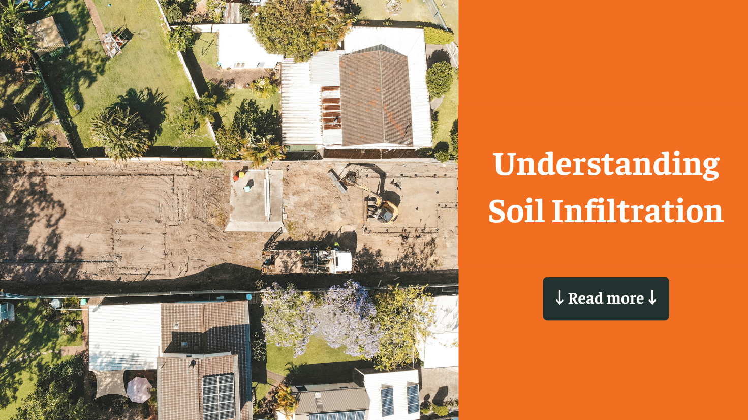 Understanding Soil Infiltration