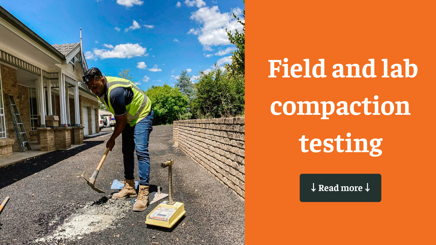 Field vs lab compaction testing: What you need to know