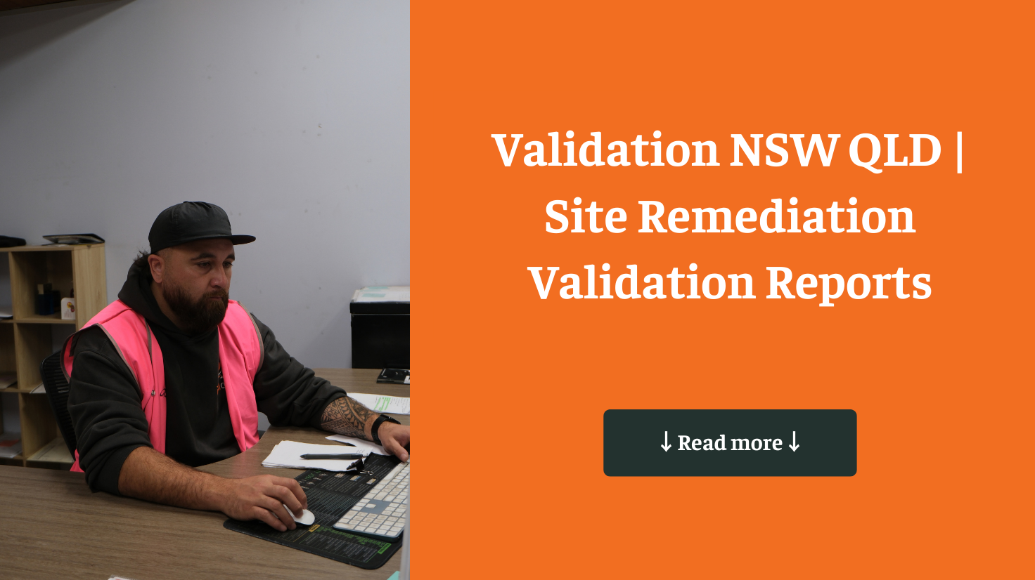 “Validation NSW QLD – confirmatory soil sampling onsite” “Validation NSW QLD – remediation verification and site inspection” “Remediation validation NSW QLD – Ideal Environmental field assessment” “Validation report NSW QLD – soil and groundwater analysis” “RAP validation NSW QLD – capping system inspection”