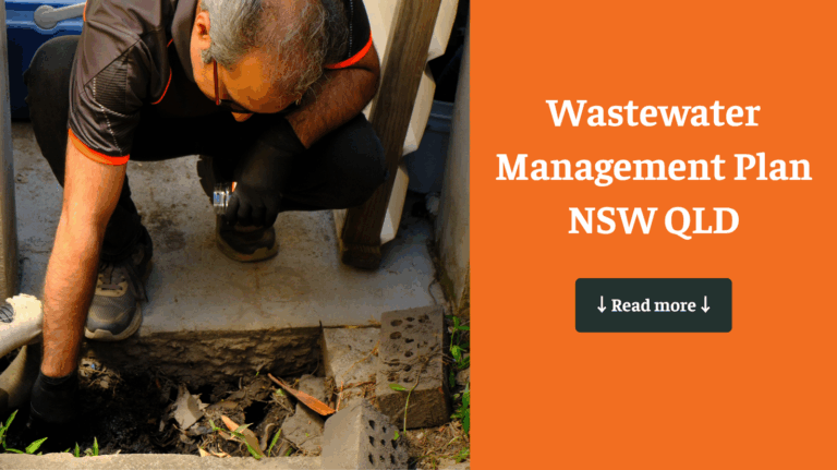 Wastewater Management Plan NSW QLD | Ideal Environmental Services