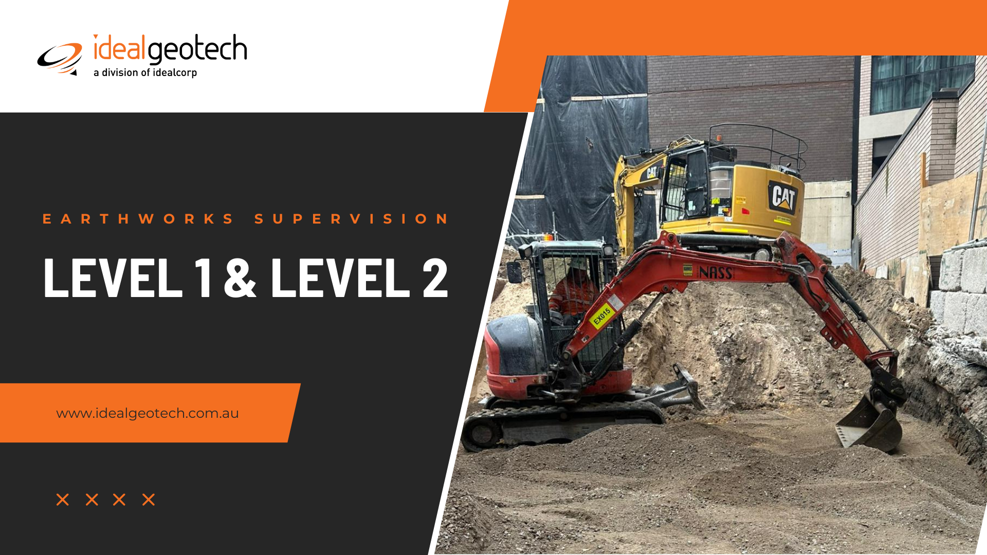 Earthworks Supervision | Level 1 & Level 2