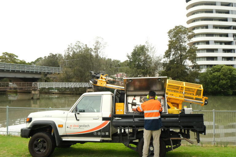 Two boreholes and full lab testing supported the design of a new pedestrian footbridge connecting Tasker Park to Charles Street across the Cooks River.